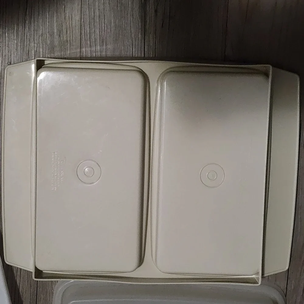 Vintage Tupperware Deviled Egg Carrier Server Tray with Lid and‎ Insert